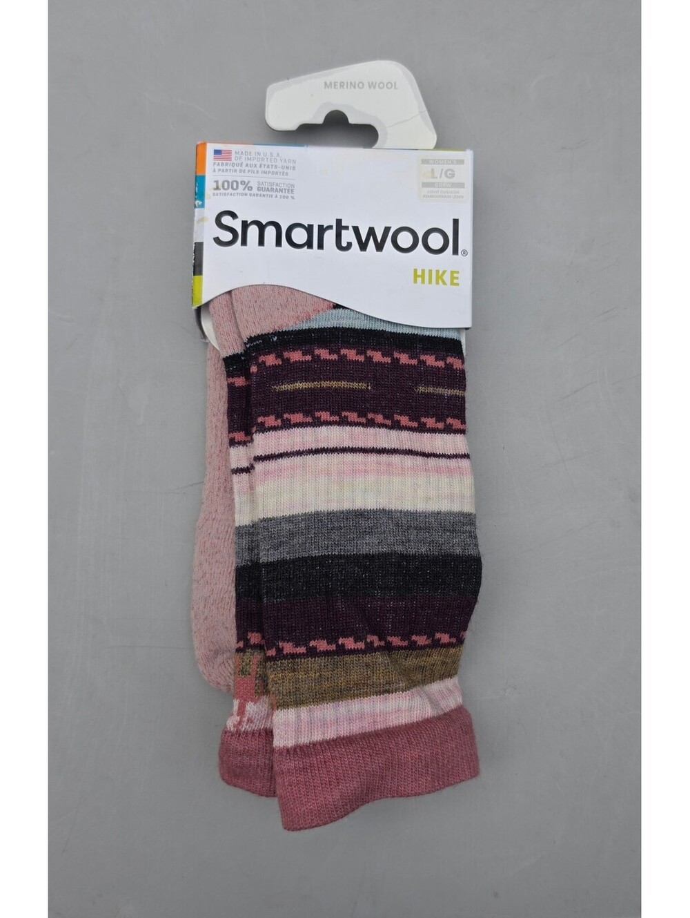 Smartwool Women's Hike Crew Socks Large NWT